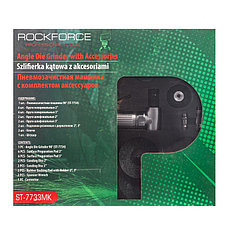 Пневмозачистная машинка с комплектом аксессуаров Rock FORCE RF-ST-7733MK, фото 3