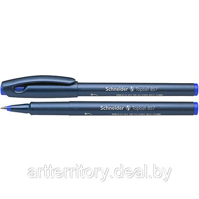 Ручка капиллярная Schneider TopBall 857 (0,6 мм) (синяя) - фото 1 - id-p210226843