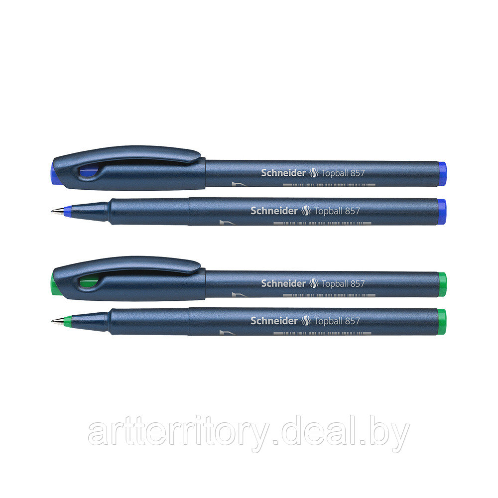 Ручка капиллярная Schneider TopBall 857 (0,6 мм) (синяя) - фото 2 - id-p210226843