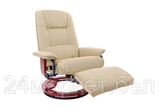 Кресло вибромассажное Calviano с подъемным пуфом и подогревом 2160, фото 2