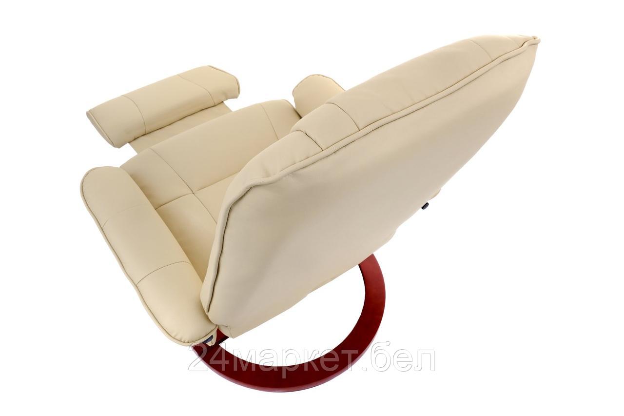 Кресло вибромассажное Calviano с подъемным пуфом и подогревом 2160 - фото 8 - id-p210227389