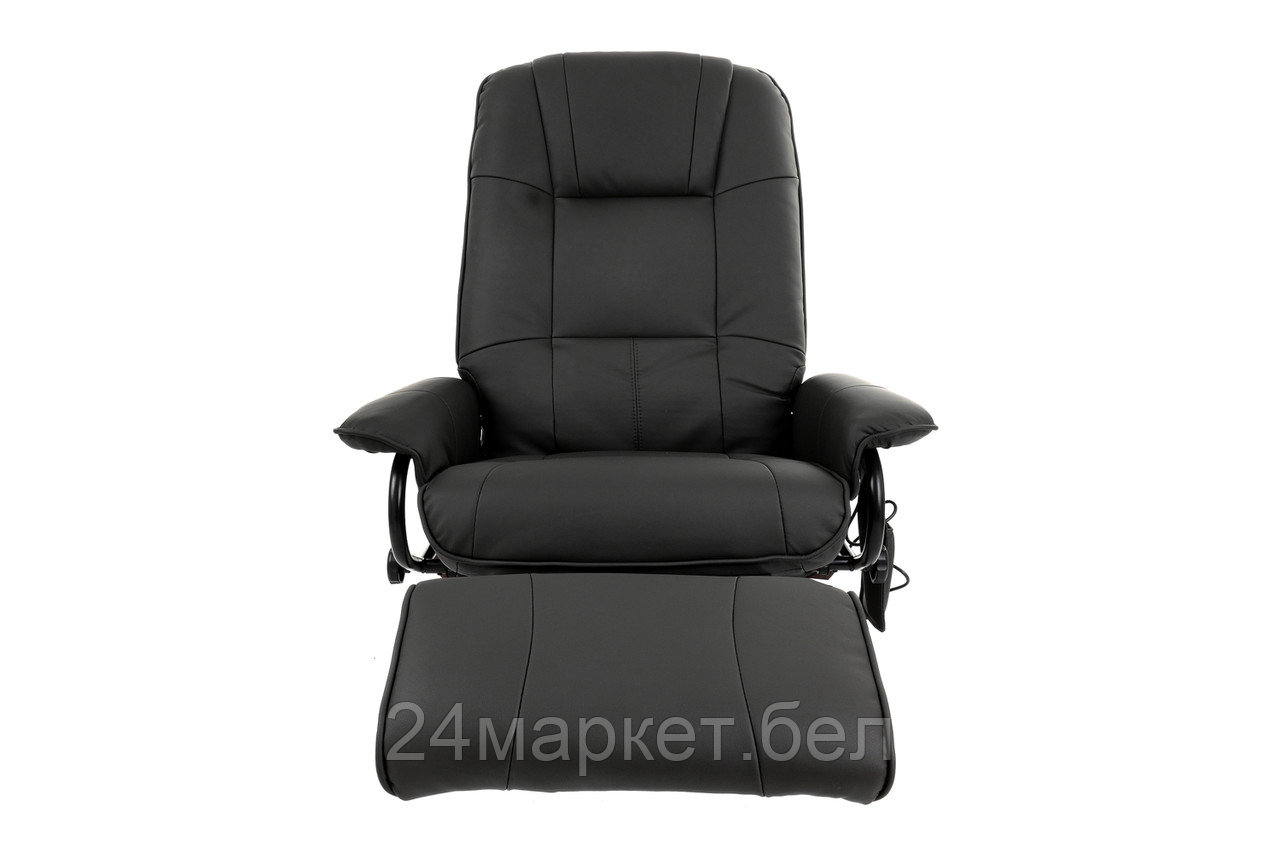 Кресло вибромассажное Calviano с подъемным пуфом и подогревом 2161 - фото 3 - id-p210227391