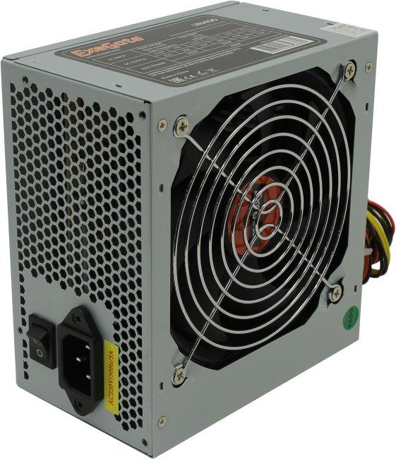 Блок питания 400W ExeGate UN400 (ATX, PC, 12cm fan, 24pin, 4pin, 3xSATA, 2xIDE, FDD, кабель 220V в комплекте) - фото 1 - id-p210227788