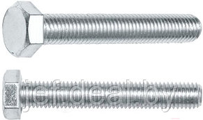 Болт м6х90 мм шестигранное цинк 5.8 DIN 933 20 кг STARFIX SM-13543-20, фото 2