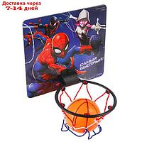 Баскетбольное кольцо с мячом "Самый быстрый" Человек паук 7503142
