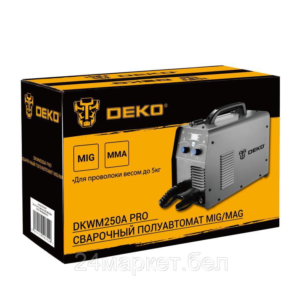 Сварочный полуавтомат DEKO DKWM250A PRO 051-4687 - фото 8 - id-p202648828