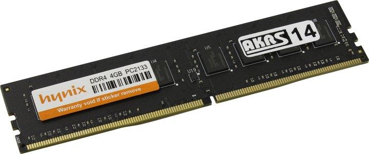 Оперативная память HYUNDAI/HYNIX DDR4 DIMM 4Gb PC4-17000 - фото 1 - id-p210227534