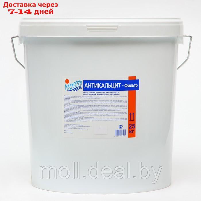 Средство Антикальцит-Фильтр для чистки фильтров в бассейне, 25 кг - фото 1 - id-p210203743