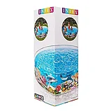 Бассейн детский складной INTEX 58472NP Глубокое синее море 244х46см, фото 4