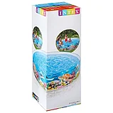 Бассейн детский складной INTEX 58472NP Глубокое синее море 244х46см, фото 5
