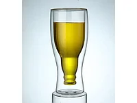 Бокал для пива с двойными стенками, 480 мл, PERFECTO LINEA (Бокал стеклянный, ручной работы, с двойными