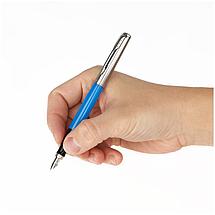 Ручка перьевая Parker Jotter Originals Blue Chrom CT, 0,8мм, фото 2