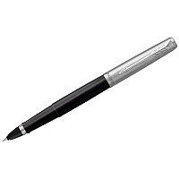 Ручка-роллер Parker Jotter Originals Black Chrome СT, 0,8 мм