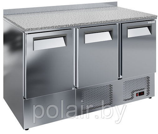 Холодильный стол POLAIR (ПОЛАИР) TMi3GN-GC гранит 370 л. (-2...+10), фото 2