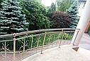 Декоративные поручни (перила) из нержавеющей стали, наружные, фото 4