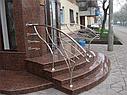Декоративные поручни (перила) из нержавеющей стали, наружные, фото 8