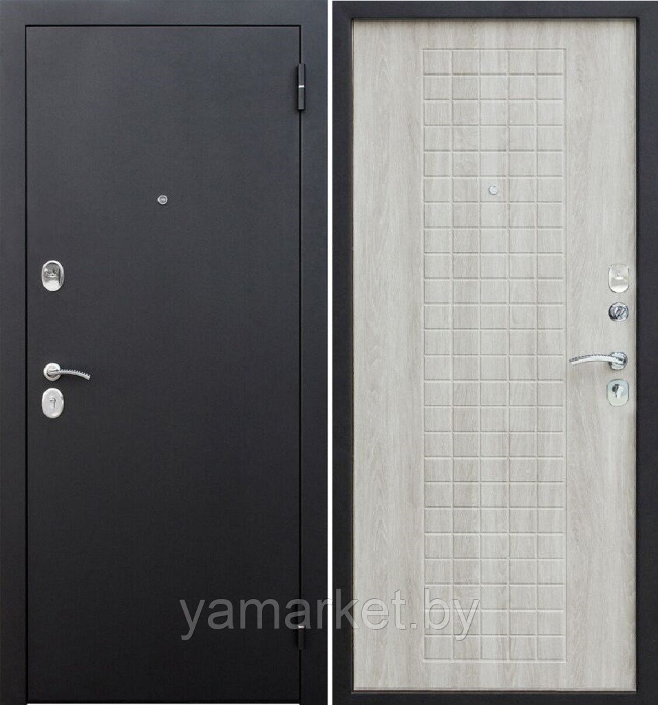 Дверь входная Гарда Муар 8мм Белый ясень - фото 1 - id-p210238473