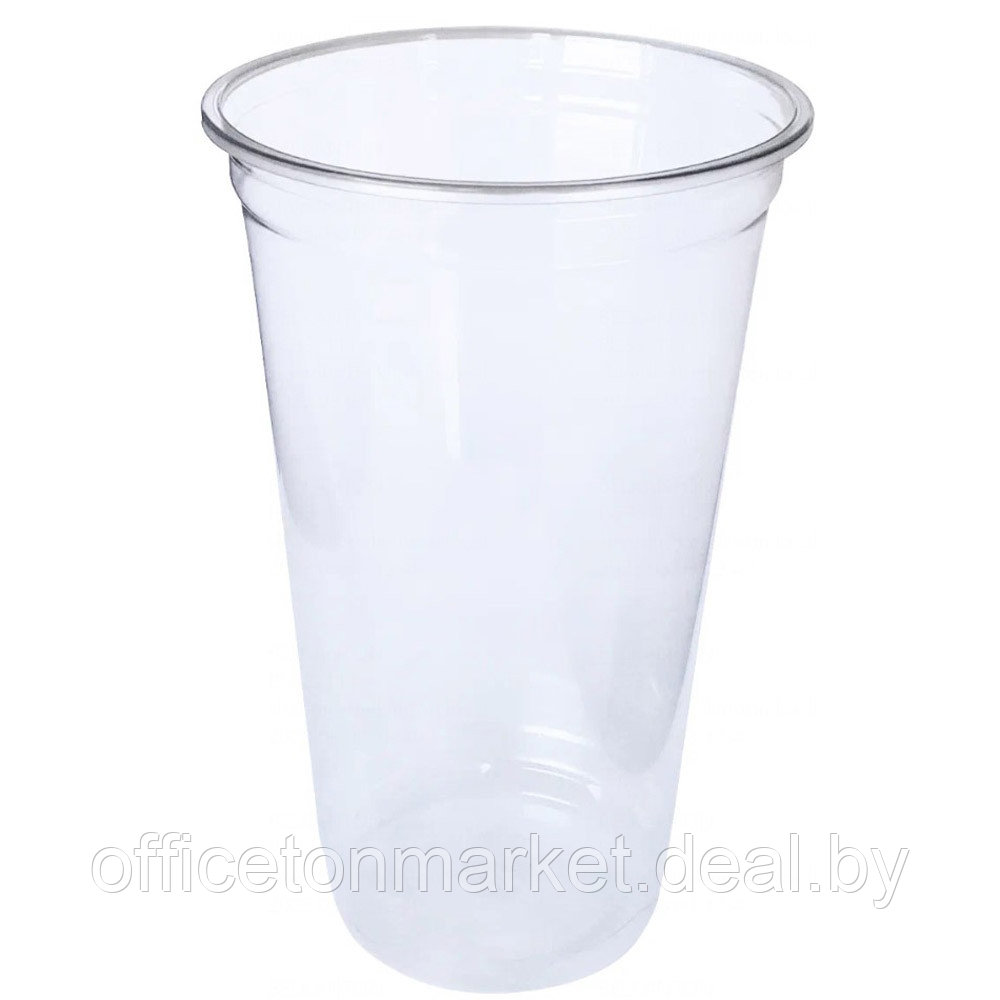 Пластиковый стакан одноразовый ПЭТ, 500 мл, 50 шт/упак - фото 1 - id-p209898025