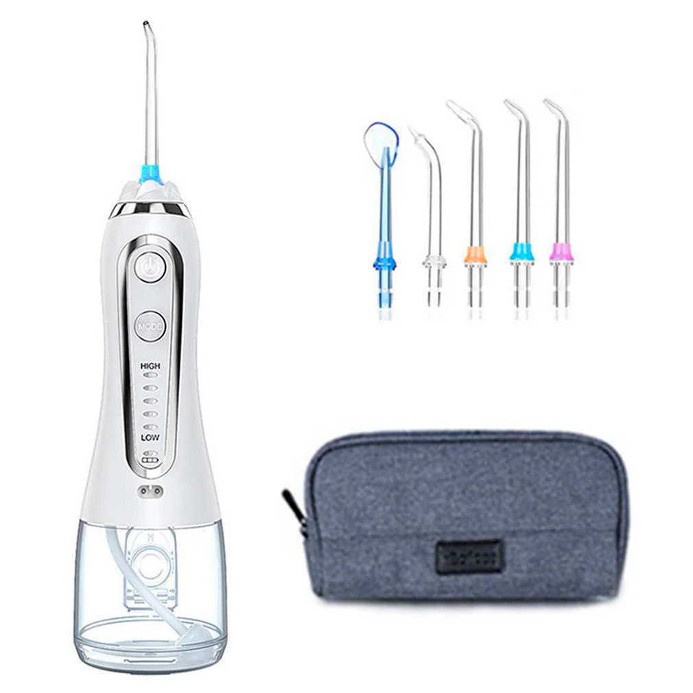 Ирригатор для полости рта Cordless Oral Irrigator 5 насадок 300 мл