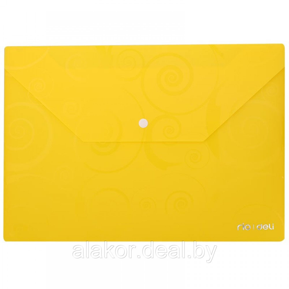 Папка-конверт 180мкм непрозр . с рисунком , розовая, оранжевая, салатовая, желтая, голубая - фото 5 - id-p210252259
