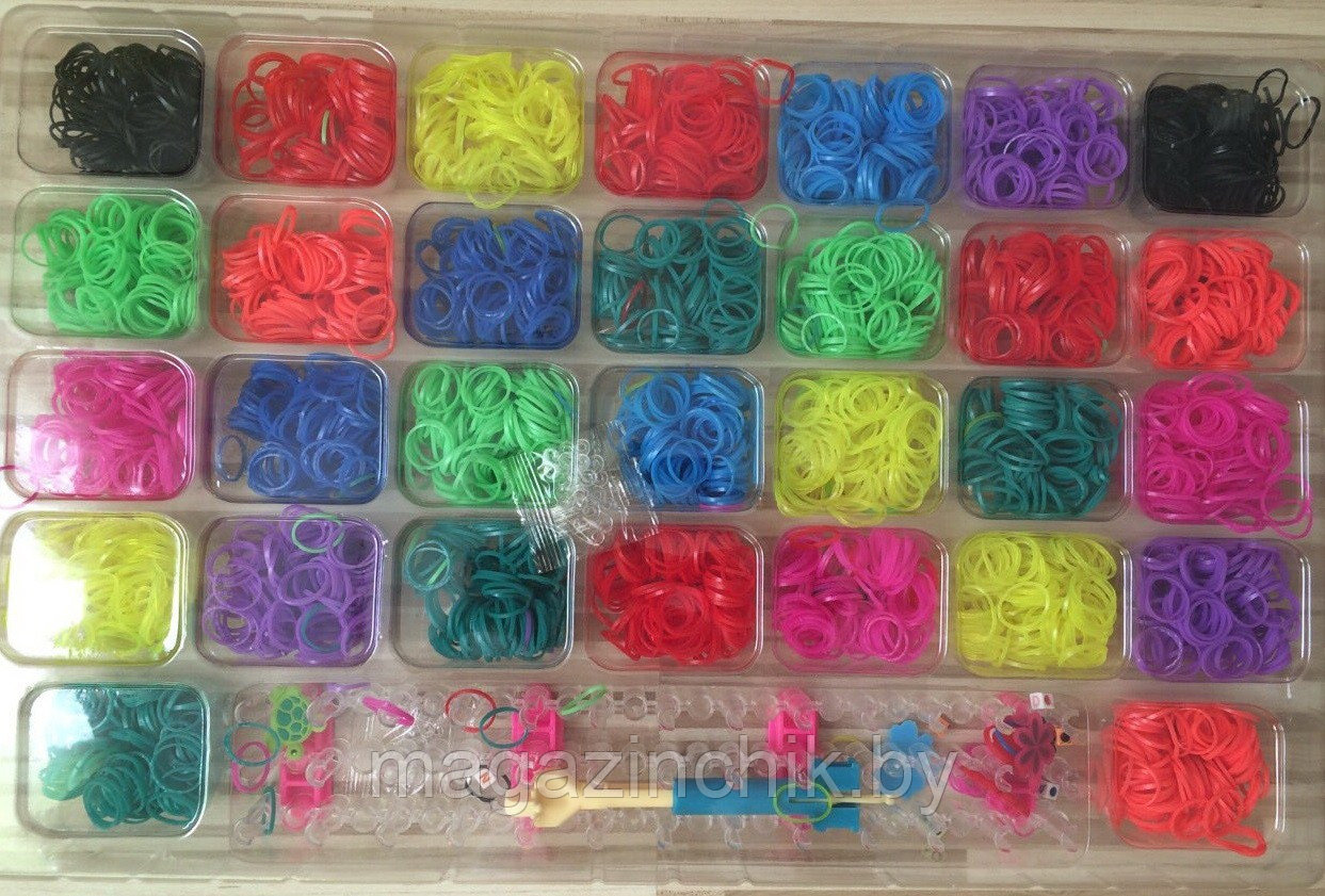 Набор для детского творчества Loom Bands резиночки для плетения арт. 808 - фото 5 - id-p29807280