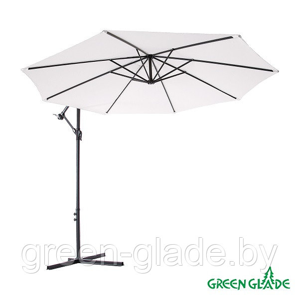 Зонт садовый Green Glade 8002 серый - фото 1 - id-p10021150