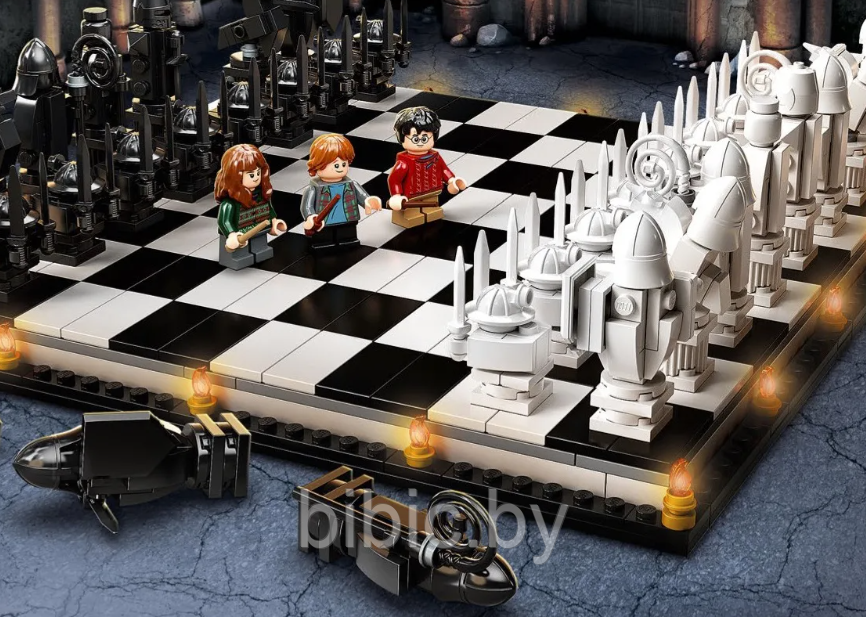 Детский конструктор Гарри Поттер Волшебные шахматы Harry Potter серия аналог лего lego - фото 2 - id-p210263781