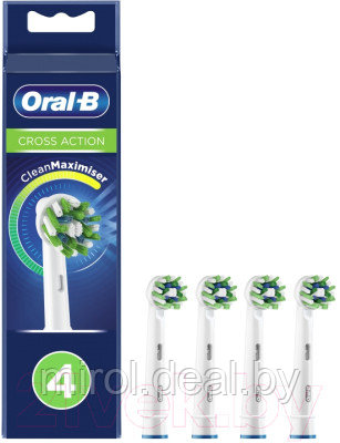 Набор насадок для зубной щетки Oral-B CrossAction EB50RB - фото 1 - id-p210264529