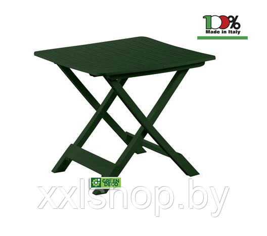 Стол складной Tevere зеленый - фото 1 - id-p210270014