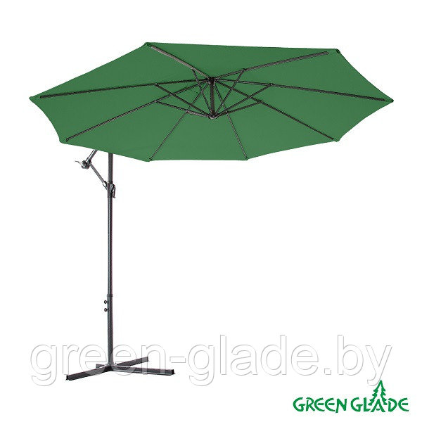 Зонт садовый Green Glade 8004 зеленый - фото 1 - id-p118432512