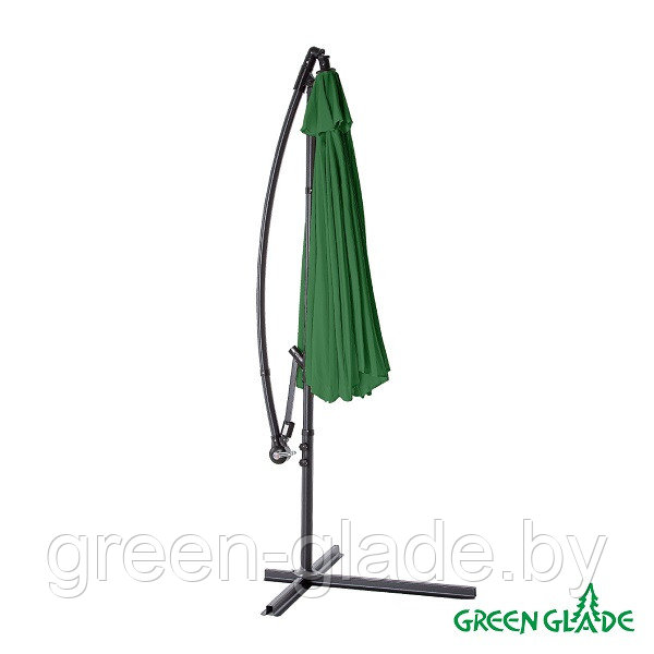 Зонт садовый Green Glade 8004 зеленый - фото 5 - id-p118432512