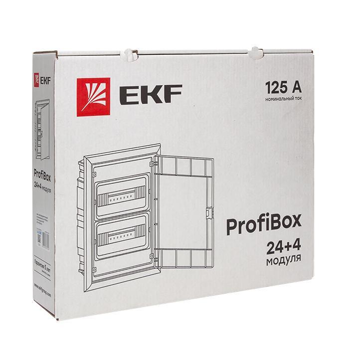 Щит распределительный встраиваемый "ProfiBox" 24+4 модуля IP41 EKF PROxima - фото 1 - id-p210274508