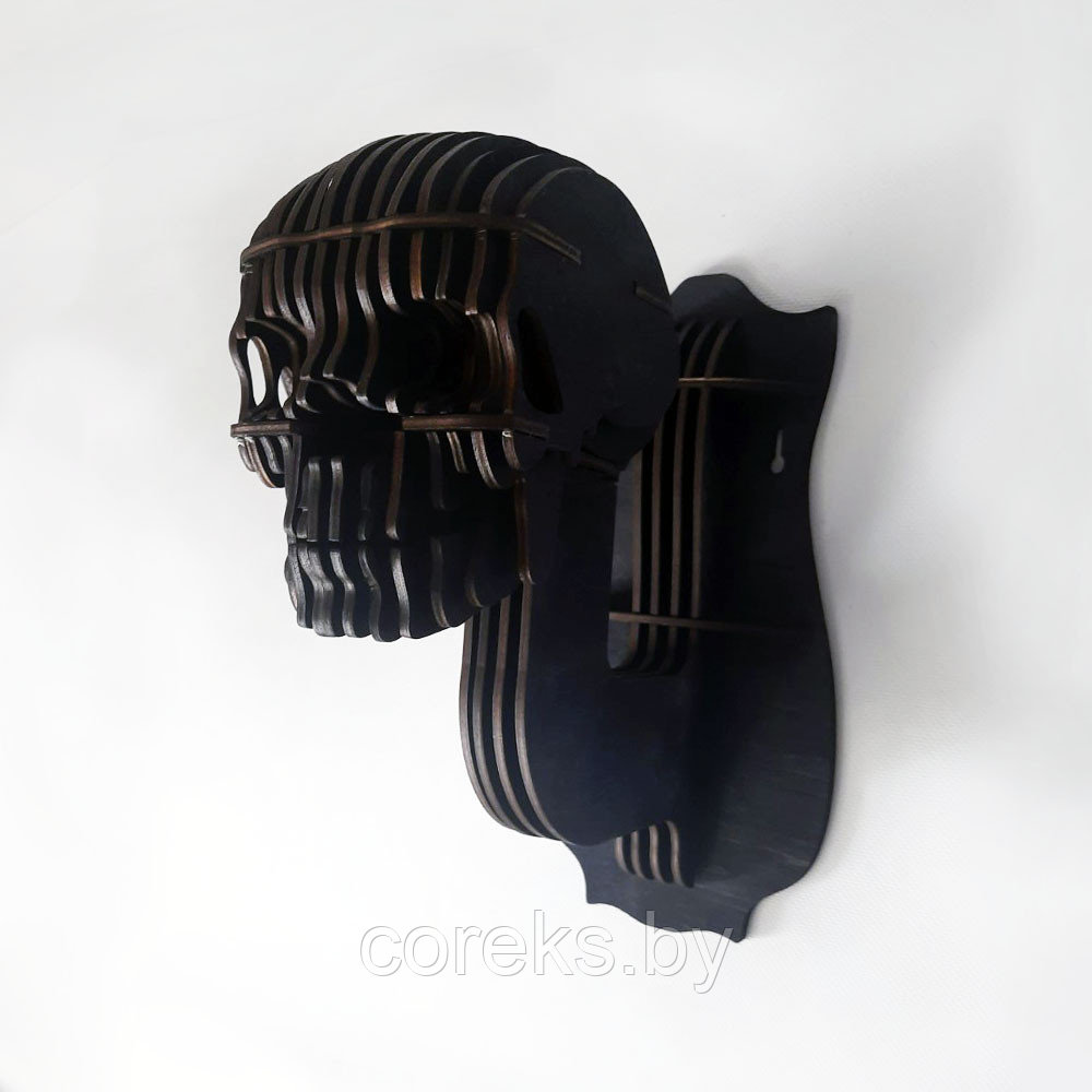 Вешалка для шлема "Череп" (черный) - фото 1 - id-p210277121