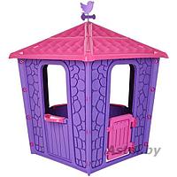 Детский игровой домик PILSAN Stone House Purple/Фиолетовый,114*114*151 см 06437 ФИОЛЕТ