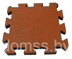 Резиновая плитка Puzzle 500*500*10мм черный серый коричневый синий зеленый красный оранжевый желтый - фото 6 - id-p210279399