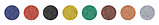 Резиновая плитка Puzzle 500*500*10мм черный серый коричневый синий зеленый красный оранжевый желтый, фото 10