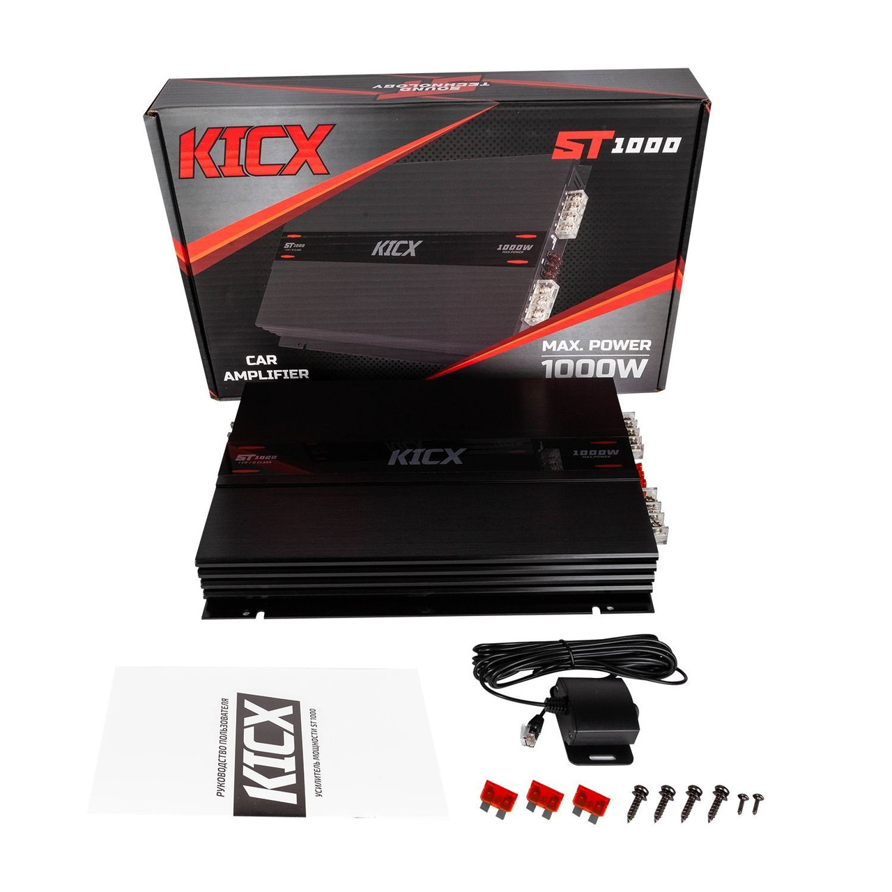 Автомобильный усилитель KICX ST1000 - фото 6 - id-p208895980