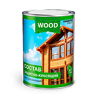 FARBITEX PROFI WOOD Состав защитно-красящийся для древесины быстросохнущий Сосна 0,75л