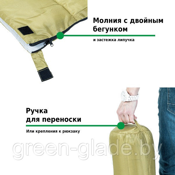 Спальный мешок Green Glade Comfort 180 - фото 4 - id-p35653696