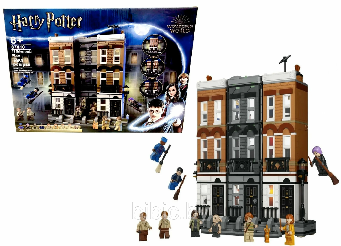 Детский конструктор Гарри Поттер Площадь Гриммо 6071 Harry Potter серия аналог лего lego - фото 3 - id-p210284649