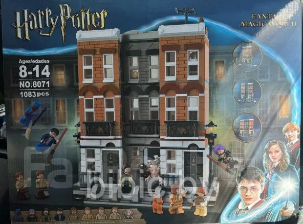 Детский конструктор Гарри Поттер Площадь Гриммо 6071 Harry Potter серия аналог лего lego - фото 5 - id-p210284649