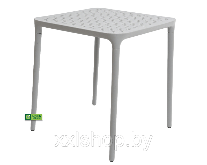 Стол пластиковый Порто (серый) - фото 1 - id-p210289347