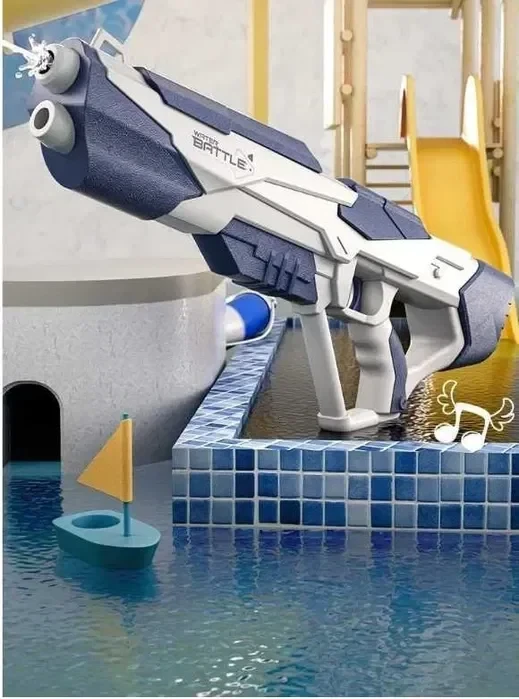 Водяной пистолет-бластер автоматически всасывает воду на аккумуляторе 905 - фото 4 - id-p210290150