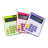 Калькулятор настольный Rebell "SDC-912VL/BL", 12-разрядный, фиолетовый, фото 4