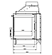 KFD Eco iMAX 7 L/R standard каминная топка, фото 7