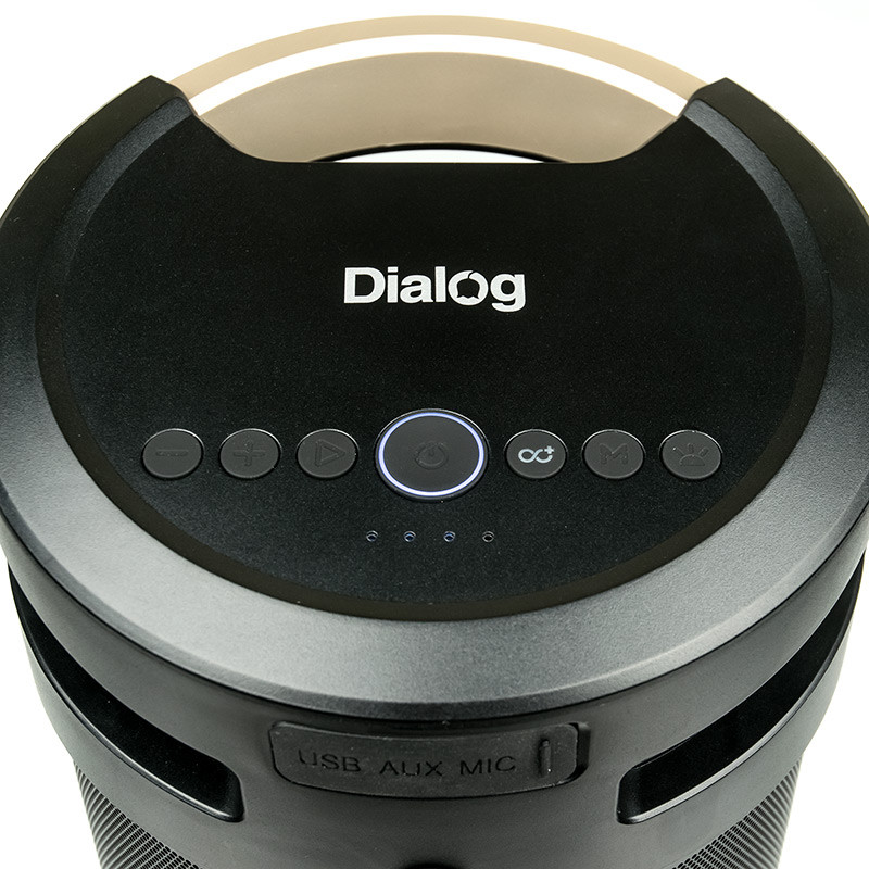 Портативная акустическая система Dialog AP-1030 - 4.1, 60W RMS, Bluetooth, FM, Mic In, USB - фото 2 - id-p203515219