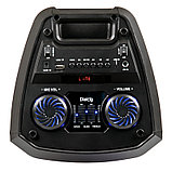 Акустическая портативная колонка Dialog Oscar AO-12 - 30W RMS,Караоке с микрофоном, BT+FM+USB+SD+LED, фото 6