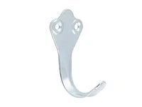 Крючок-вешалка №2 белый цинк STARFIX SMP-51784-1