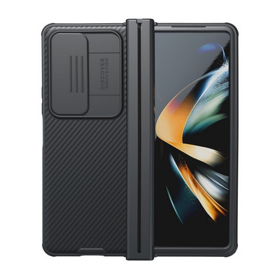 Чехол-накладка Nillkin CamShield Pro Черная для Samsung Galaxy Z Fold 4 - фото 1 - id-p203965192