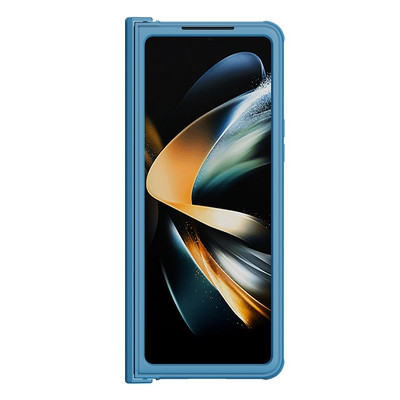 Чехол-накладка Nillkin CamShield Pro Синяя для Samsung Galaxy Z Fold 4 - фото 2 - id-p195492978